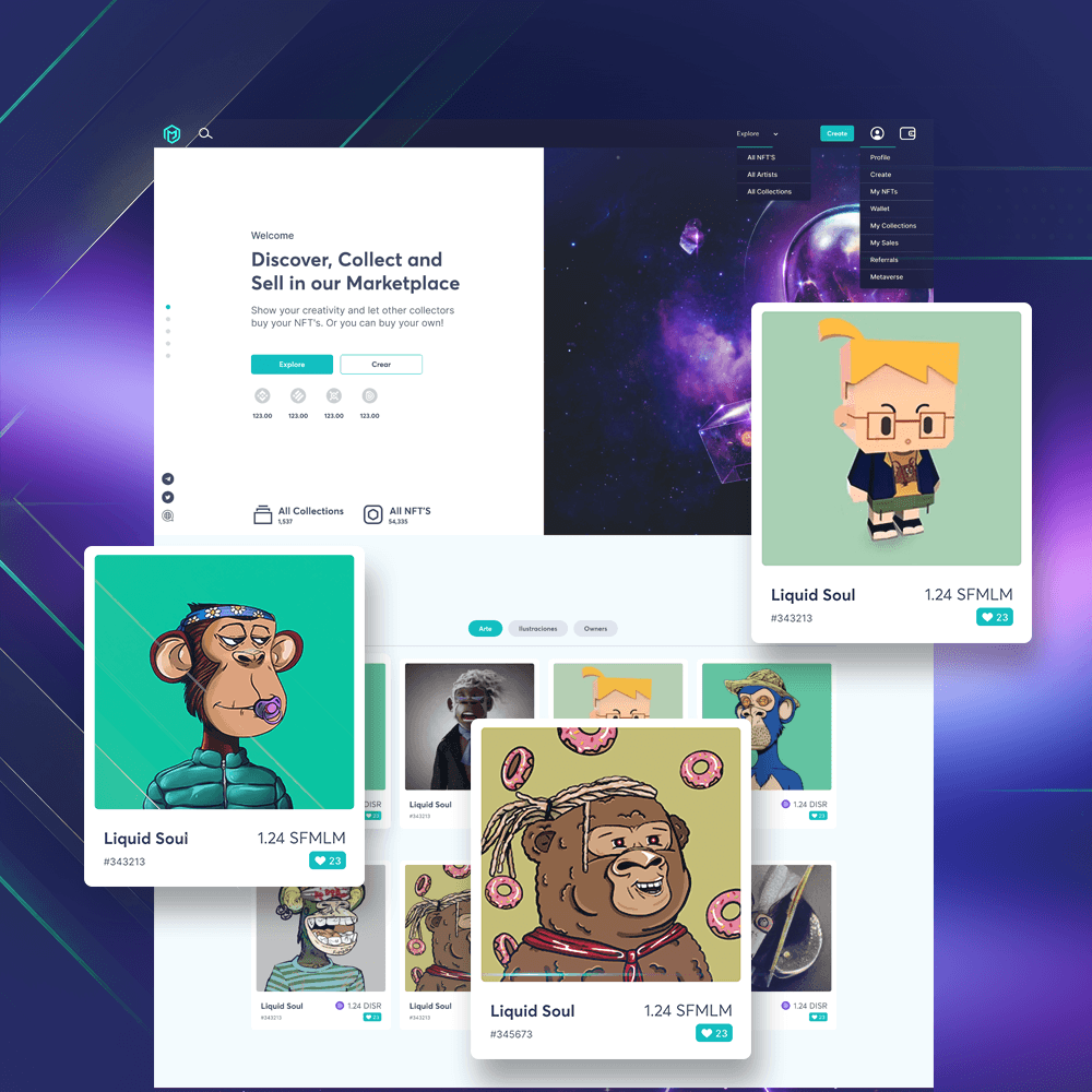 nft marketplace integrated into your ecosystem